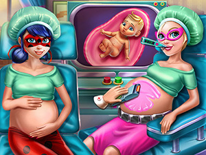 Game Screenshot Hero BFFs Pregnant Check up