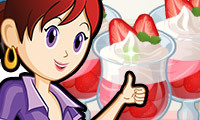 Game Strawberry Parfait: Sara's Cooking Class