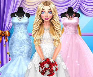 Game Screenshot Blondie Wedding Prep