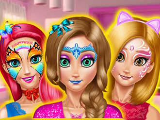 Game Screenshot Princess Room Face Painting