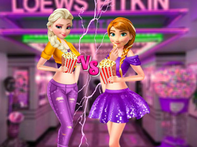 Game Screenshot Ellie and Annie Movie Night!