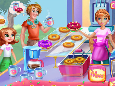 Game Annie Cooking Donuts