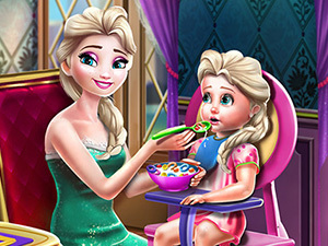 Game Screenshot Ice Queen Toddler Feed