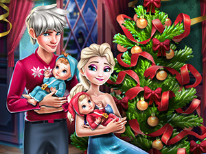 Game Screenshot Elsa Family Christmas