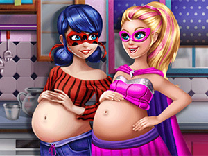 Game Screenshot Hero Dolls Pregnant BFFs 