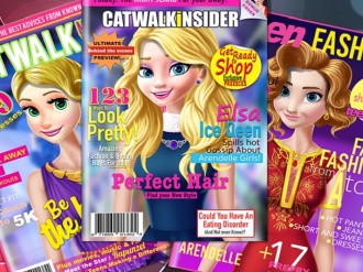 Game Screenshot Princess Catwalk Magazine