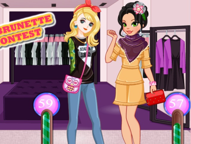 Game Screenshot Blonde Vs Brunette Beauty Contest