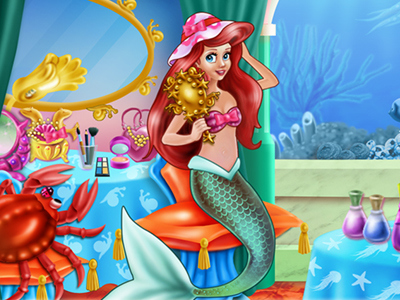 Game Screenshot Mermaid Makeup Room