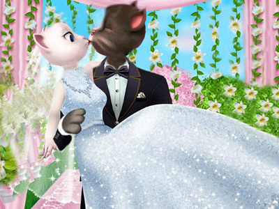 Game Screenshot Angela and Tom Dream Wedding!