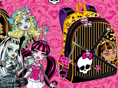 Game Design Your Monster High Backpack