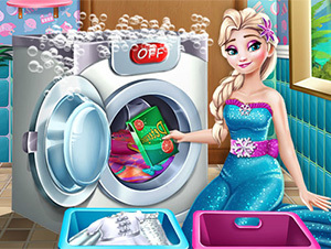 Game Ice Queen Laundry Day