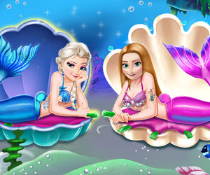 Game Mermaid Princesses Dress up H5