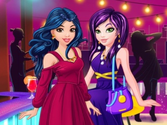 Game Descendants Rooftop Party