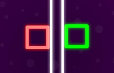 Game Screenshot Two Neon Boxes