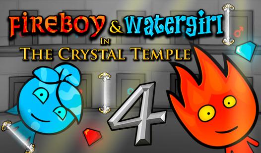 Game Screenshot Fireboy & Watergirl In The Crystal Temple 4