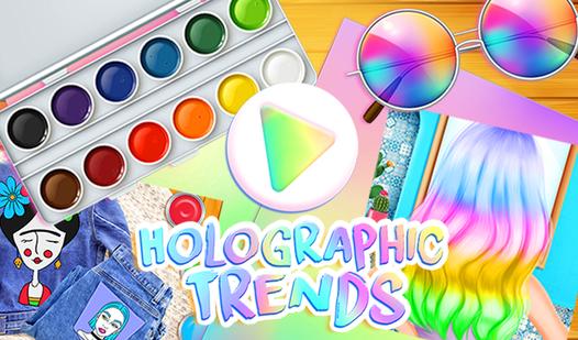 Game Screenshot Holographic Trends