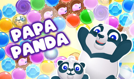 Game Screenshot Papa Panda: Bubble Shooter