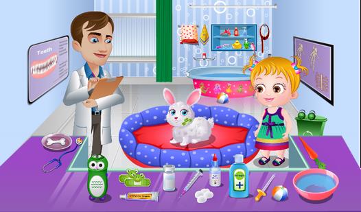 Game Screenshot Baby Hazel Pet Hospital