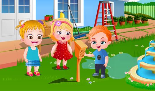 Game Screenshot Baby Hazel Spring Time