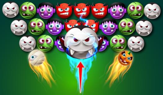 Game Screenshot Halloween Bubble