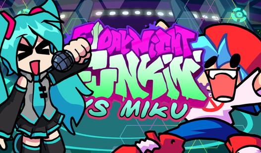 Game Screenshot Friday Night Funkin vs Miku