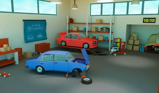 Game Screenshot Retro Garage - Car Mechanic