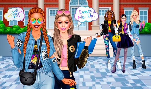 Game Screenshot College Student Dress Up