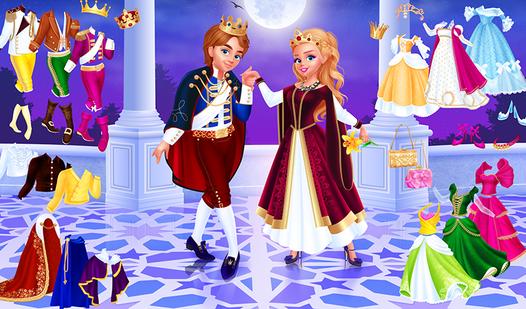 Game Screenshot Cinderella & Prince Dress Up