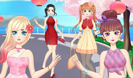 Game Screenshot Anime Girls Dress Up