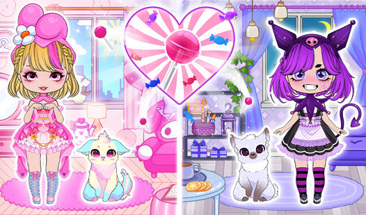 Game Screenshot Chibi Dolls
