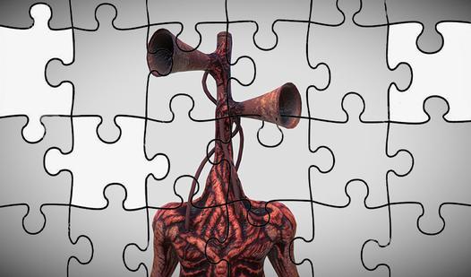 Game Screenshot Сиреноголовый: Пазлы