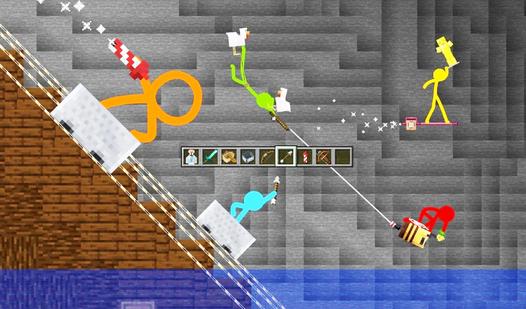 Game Screenshot Stick of Alan Becker - Hill Climb Racing