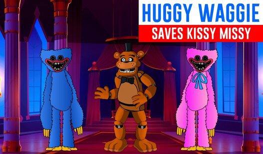 Game Screenshot Huggy Waggie Saves Kissy Missy