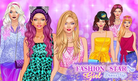 Game Screenshot Fashion Star Girl Dress Up