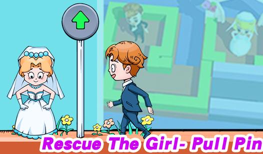 Game Screenshot Rescue The Girl - Pull Pin