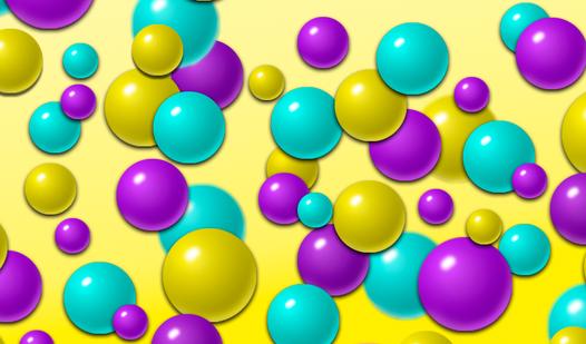 Game Screenshot Pop the bubbles! Lines on logic!