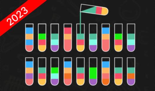 Game Screenshot Water Sort - сортировка по цвету