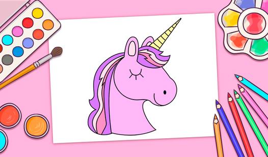 Game Screenshot Unicorns Coloring Game for Girls