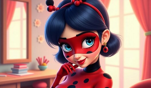 Game Screenshot Dress-Up Marinette & Friends