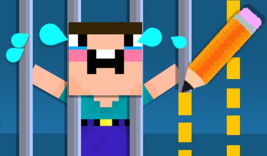 Game Screenshot Save The Noob: Prison Break