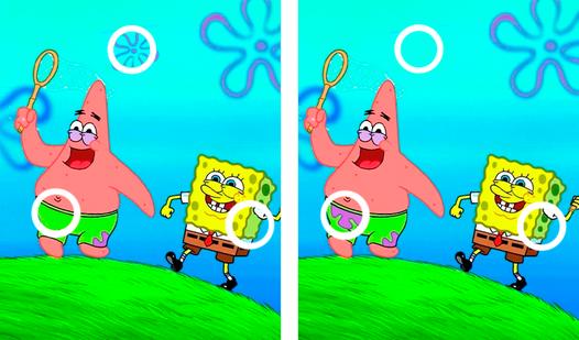 Game Screenshot Sponge Bob: Spot the differences!