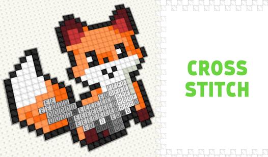 Game Screenshot Cross stitch: knitting