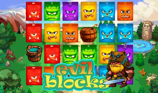 Game Screenshot Evil blocks