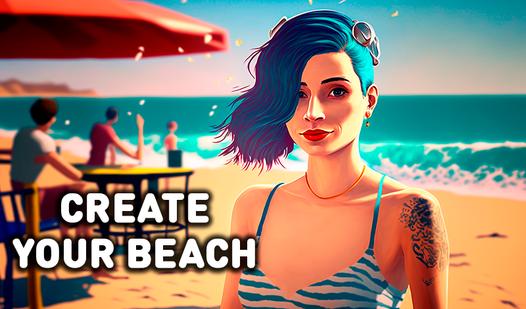 Game Screenshot Create your beach