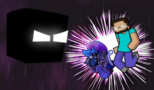 Game Screenshot Friday Night Funkin vs Herobrine Reborn 2.0