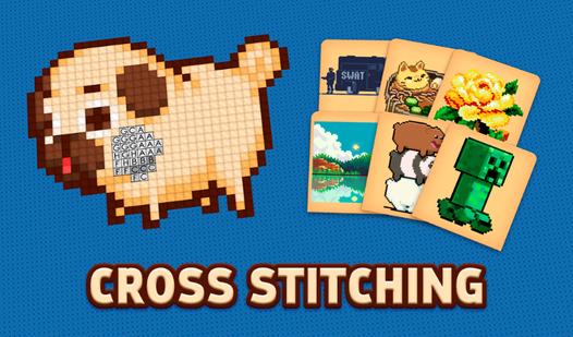 Game Screenshot Cross Stitching