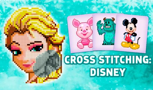Game Screenshot Cross Stitching: Disney