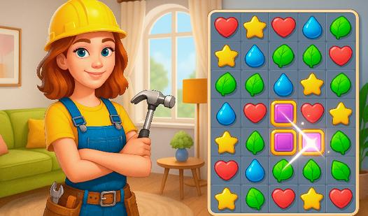 Game Screenshot Interior Design Match 3