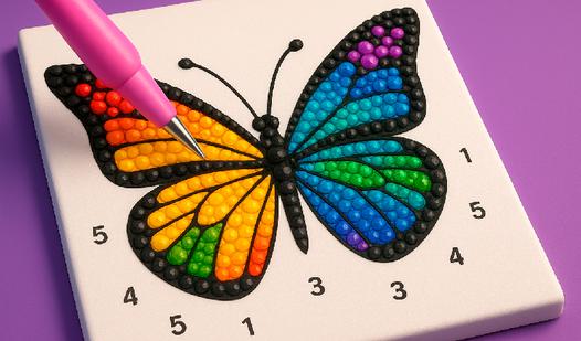 Game Screenshot Diamond Painting by Number