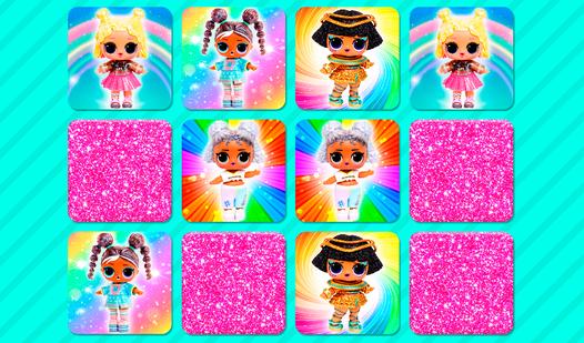 Game Screenshot Memory Matches with Dolls